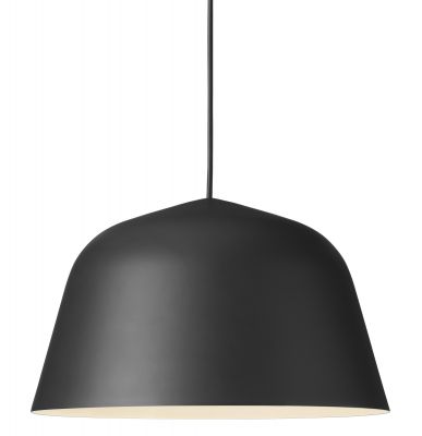 Schwarze Muuto Ambit Pendelleuchte 40: Moderne Hängelampe für stilvolle Innenraumbeleuchtung.